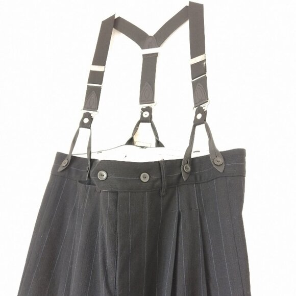 ๐ Exclusive Jean Paul Gaultier Trousers (1992) | Wool, Nylon & Wolle | New With - Picture 9 of 16